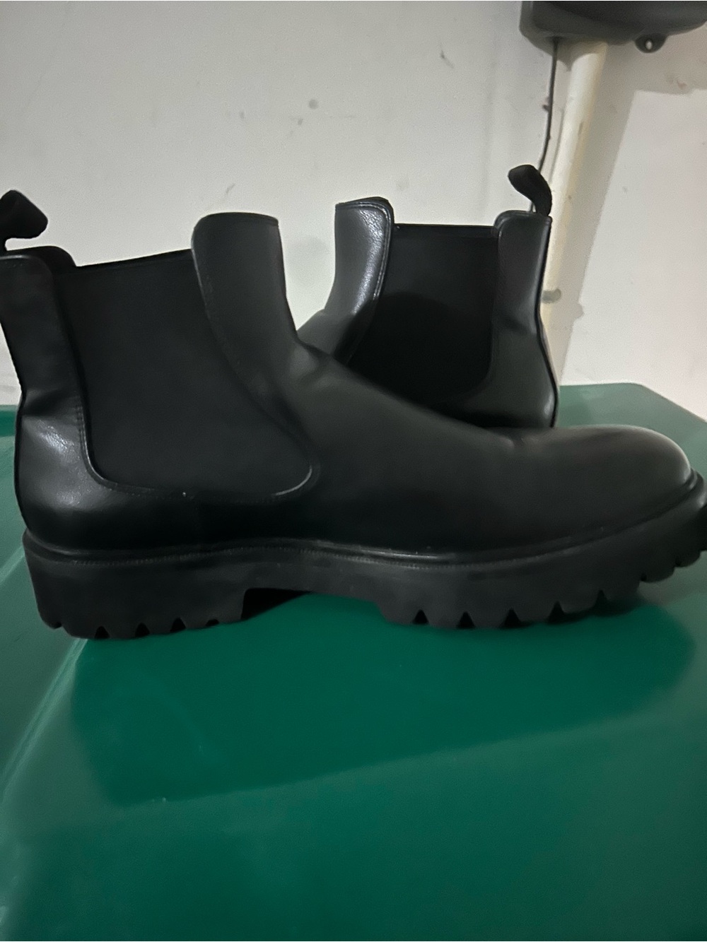 H&M Black Chukka Boots with Lug Sole